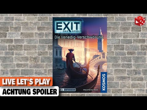 Exit: Die Venedig Verschwörung - Live Let's Play (ACHTUNG SPOILER)!