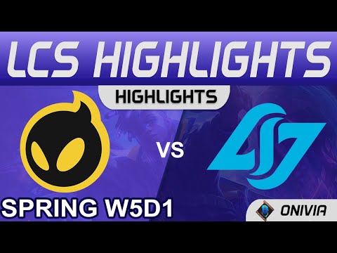 DIG vs CLG Highlights LCS Spring Season 2022 W5D1 Dignitas vs Conter Logic Gaming by Onivia