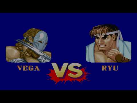 Street Fighter II' Hyper Fighting (Arcade 1CC Hardest Difficulty) - Vega Playthrough