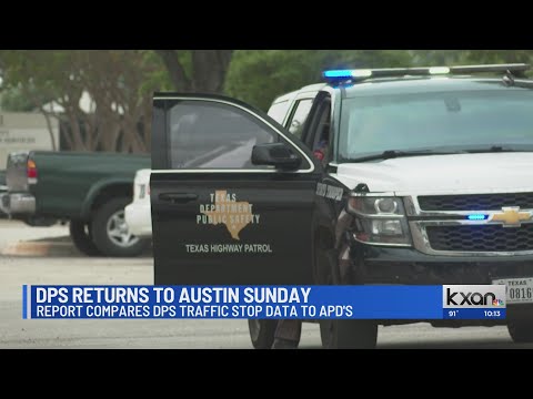 How does DPS traffic stop data differ from APD's?