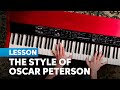 Behind the Style of Jazz Pianist Oscar Peterson Featuring Jacob Dupre
