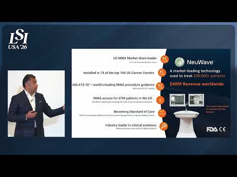 Kurt Azarbarzin, Quantum Surgical - Robotic platform for tumor ablation | LSI USA '26