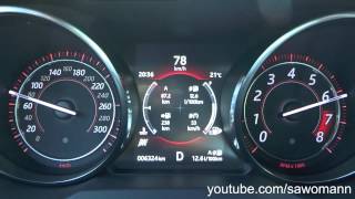 2015 Jaguar F-Type V6 Coupé AWD S 380 HP 0-100 km/h & 0-100 mph Acceleration GPS