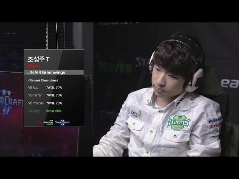 [SSL 2015] Leenock vs Maru RO8 Match1 Set1 -EsportsTV, Starcraft 2