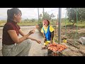 SU Excitedly Follows Mom Go Market To Buy Meat For An Outdoor BBQ Ll A Day Off For Monkey