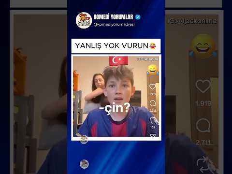 ÇOCUK TÜRK BAYRAĞINA “ÇİN” DEDİ, YORUMLAR YIKILDI 😂 #shorts #komikyorumlar