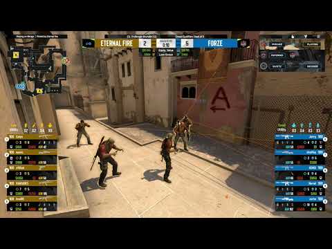 Eternal Fire vs forZe – Map 1 Mirage - ESL Challenger Anaheim 2022: European Qualifier