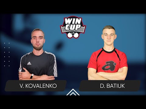 14:30 Viacheslav Kovalenko - Dmytro Batiuk 21.01.2025 WINCUP Master. TABLE 1