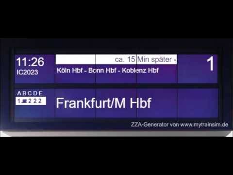 Blechelse aus Solingen Hbf