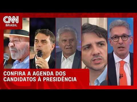 Eleições 2026: confira a agenda dos candidatos à presidência | CNN NOVO DIA