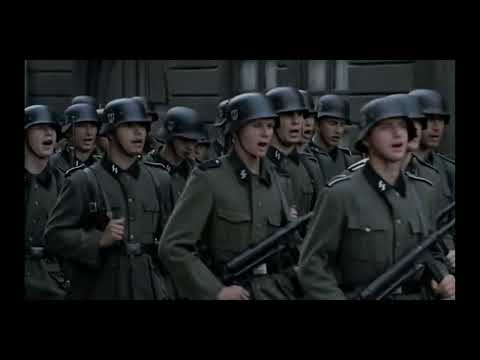Uprising Warsaw best scene: Nazi Soldiers Marching and Singing.