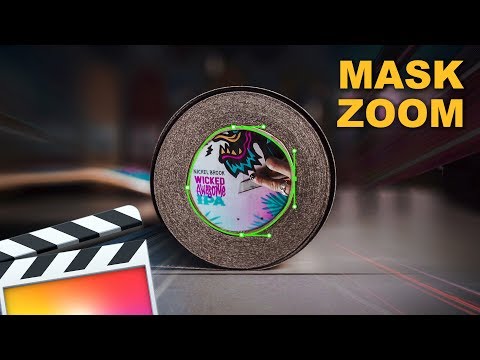 SIMPLE "MASK ZOOM" EFFECT | Final Cut Pro X Tutorial