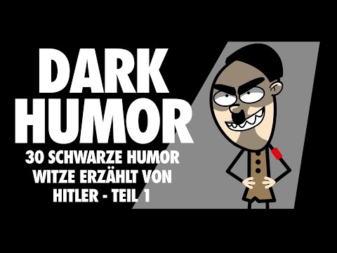 DARK HUMOR - Gags aus der Hölle - Teil 1 - 30 schwarze Humor Witze erzählt von Hitler #darkhumor
