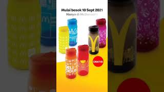 McD'ers, Promo McDonald's Upgrade Menu Free Bottle Start 10 September 2021 - Part 1