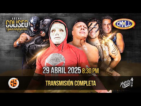 CMLL Martes de Glamour (4/29/2025) Stream & Results: Star Black & Depredadores Team-Up, More Set