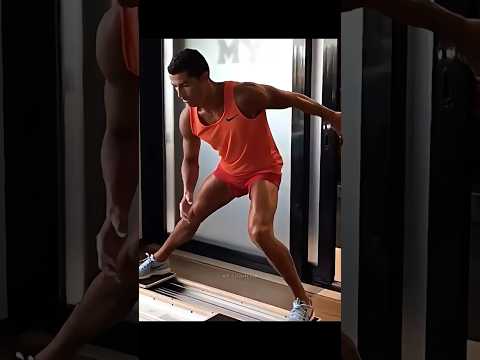 Why Ronaldo Runs So Fast! ⚡#CR7 #Ronaldo #Workout #Speed #GOAT #Football #Gym #Training