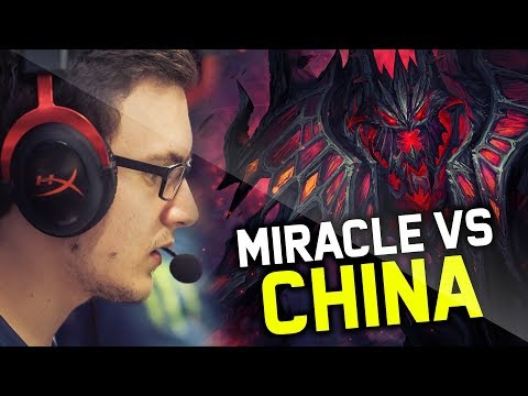 Miracle- FIRST Time on China Server - New Meta Shadow Fiend Carry Build Strat for TI9 - Dota 2