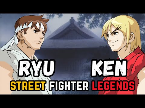 The Story of Street Fighter’s Legends: Ken & Ryu’s Story