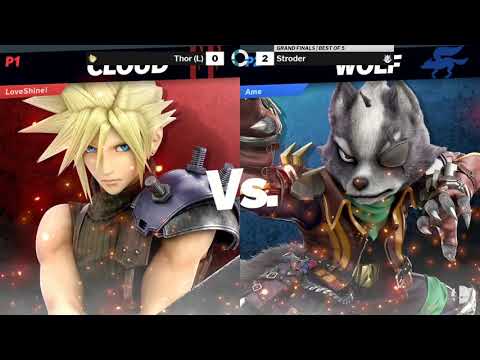 SOS 171 SSBU Grand Finals - Thor (Cloud) vs Stroder (Wolf)