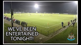 Newcastle United U23 v AFC Blyth | Nine goal thriller | Match vlog