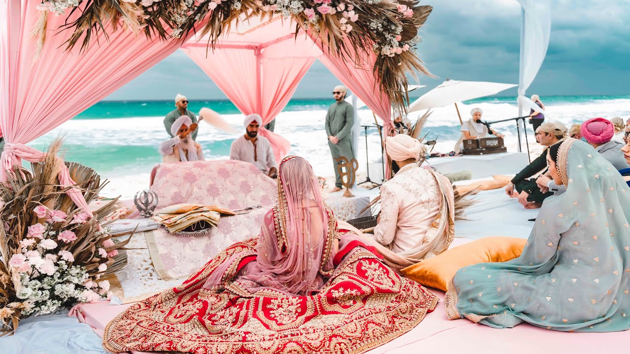 A still from a Million Pixel Studio destination wedding film