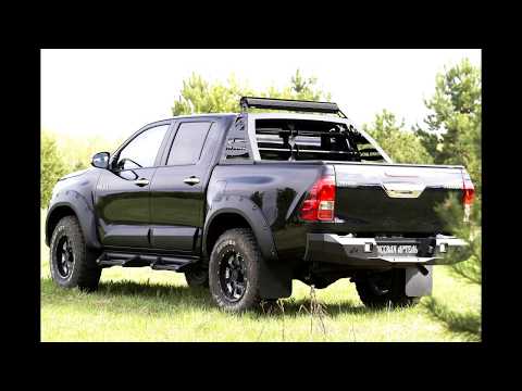 Инструкция по сборке и установке дуги безопасности на Toyota Hilux Revo