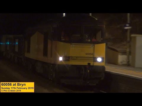 60056 at Bryn - 17th February 2019