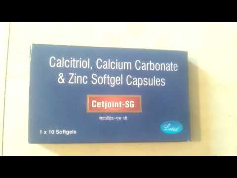 Cetjoint plus calcium citrate tablets