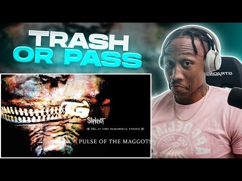 First REACTION to "Rock Music" Slipknot ( Pulse of the Maggots )