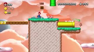 New Super Mario Bros Wii U #76 - Bouncy Cloud Boomerangs