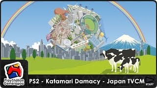 PS2 - Katamari Damacy "Rolling Yoshida" - Japan TV Commercial (2003)