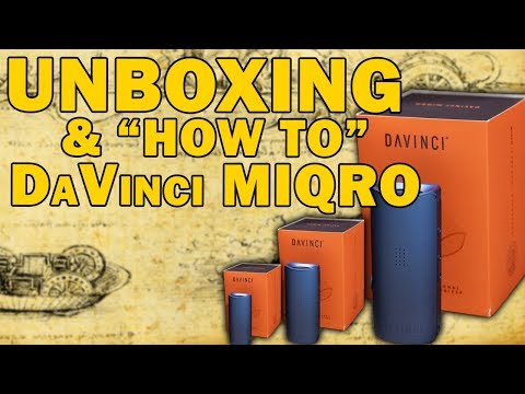 Unboxing and How To Use the Davinci MIQRO