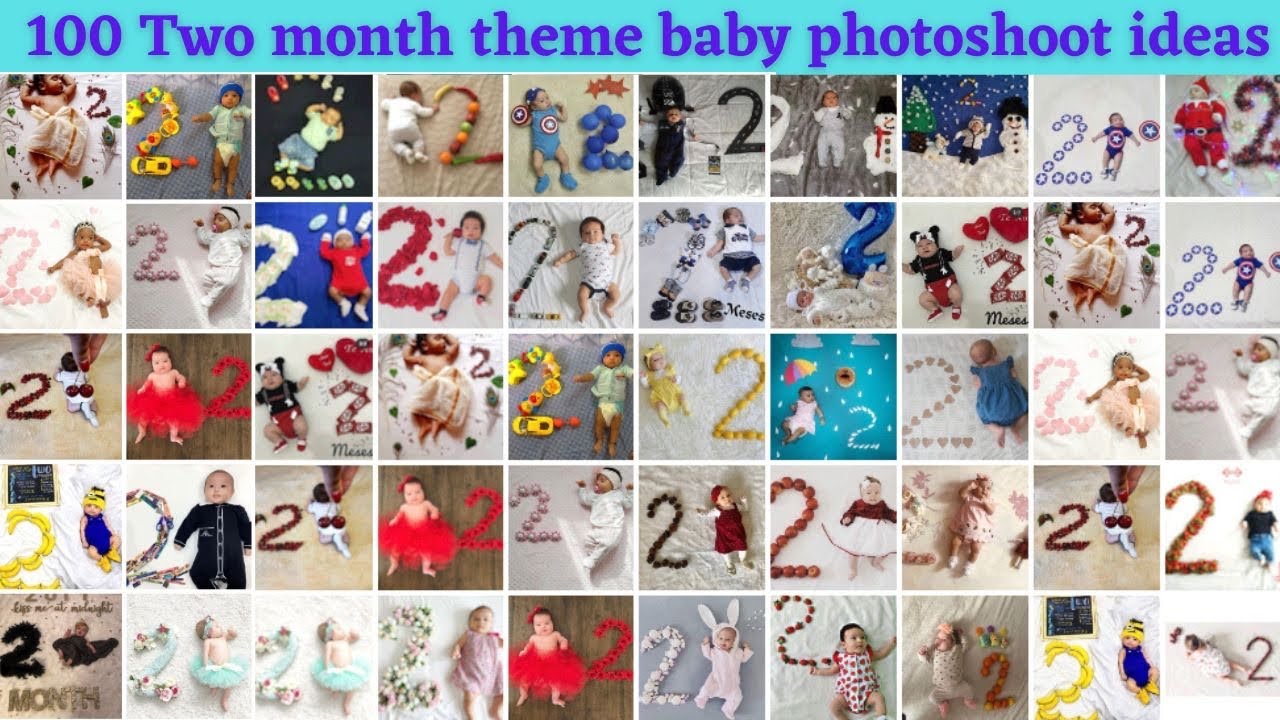 Latest 100 two month baby photoshoot idea|2 month baby photoshoot |baby photoshoot ideas|two month