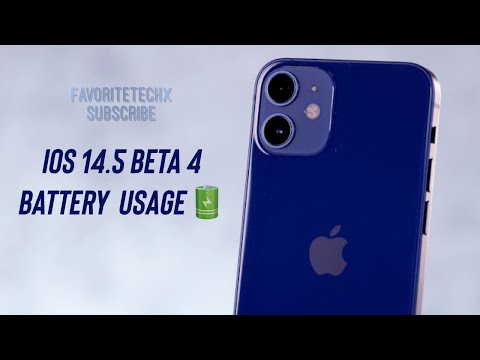 iOS 14.5 beta 4 on iPhone 12 | Day 1 Battery Usage 🔋