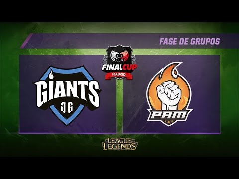Giants Underdoges vs PAM - Fase de Grupos - FinalCup 9