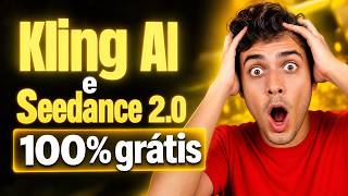 KLING AI e SEEDANCE 2.0 TOTALMENTE DE GRAÇA. (50 VÍDEOS POR DIA)