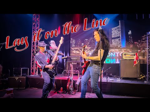 "Lay in on the Line"  Triumph (Todd Kerns, Brent Fitz, Freddie Paguio, Brenda Fitz,  Michale Vassos)