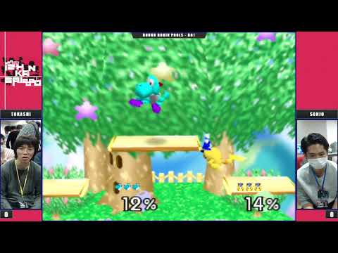 Kansai 2020 Pools - Tokashi (Yoshi) Vs. Sonjo (Pikachu) Super Smash Bros - SSB64