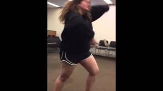 #31 perform an interpretive dance to the first 40 seconds of "slab of butter (scorpion)" by Miley C