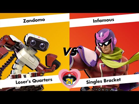 Central Colosseum 24 - Loser's Quarters - Zandomo (R.O.B) vs Infamous (Captain Falcon)