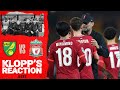 Klopp's Reaction: Impressive youngsters, Naby & squad depth | Norwich vs Liverpool