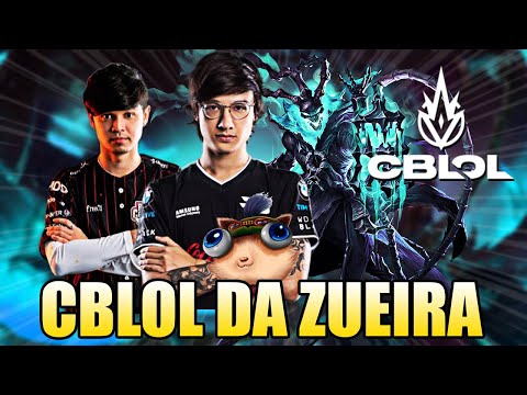 INGLÊS DO TIN E MELHOR LANTERNA DA HISTÓRIA- CBLOL DA ZUEIRA
