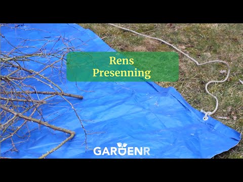 Renspresenning - Trädgårdshacks med GardenR