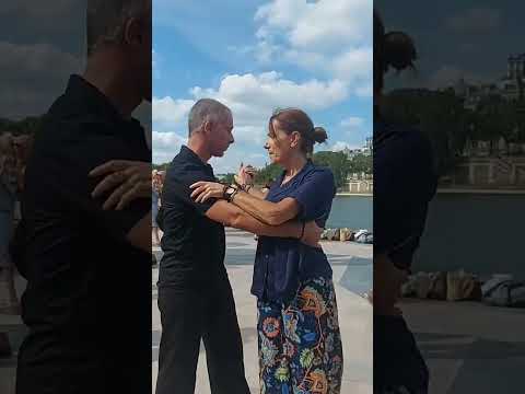 TANGO LIVE MUSIC DANCE  RIVER SEINE #tango #film #digitalnomad #swiss