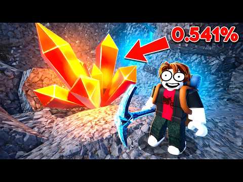 💲GASTEI $100.000 ROBUX PARA MINERAR O DIAMANTE MAIS RARO DE 0.541% E ME TORNAR O REI DO ROBLOX 🤑