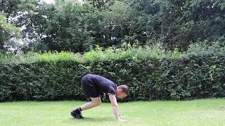 Tucked Press Jumps (calisthenics)