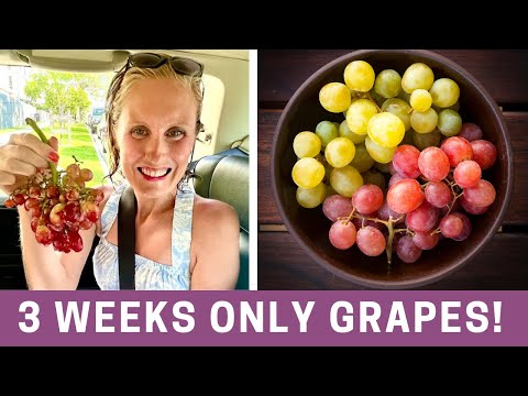 21 DAY GRAPE FAST RESULTS! The Most UNDERRATED CLEANSE of All Time