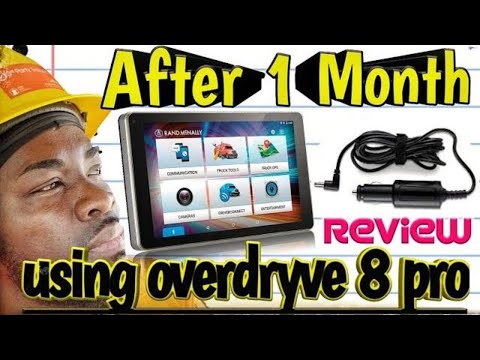 How To Fix Rand Mcnally GPS Charger/ Overdryve 8 Pro Review.