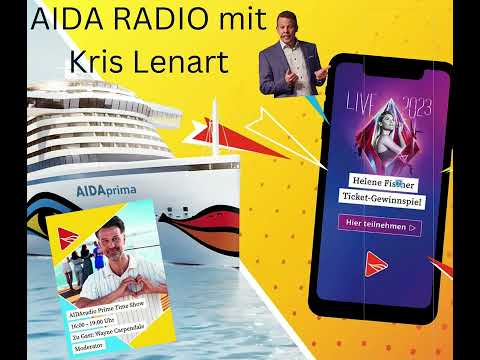 Aida Radio - mitten unter Promis - mit Kris Lenart