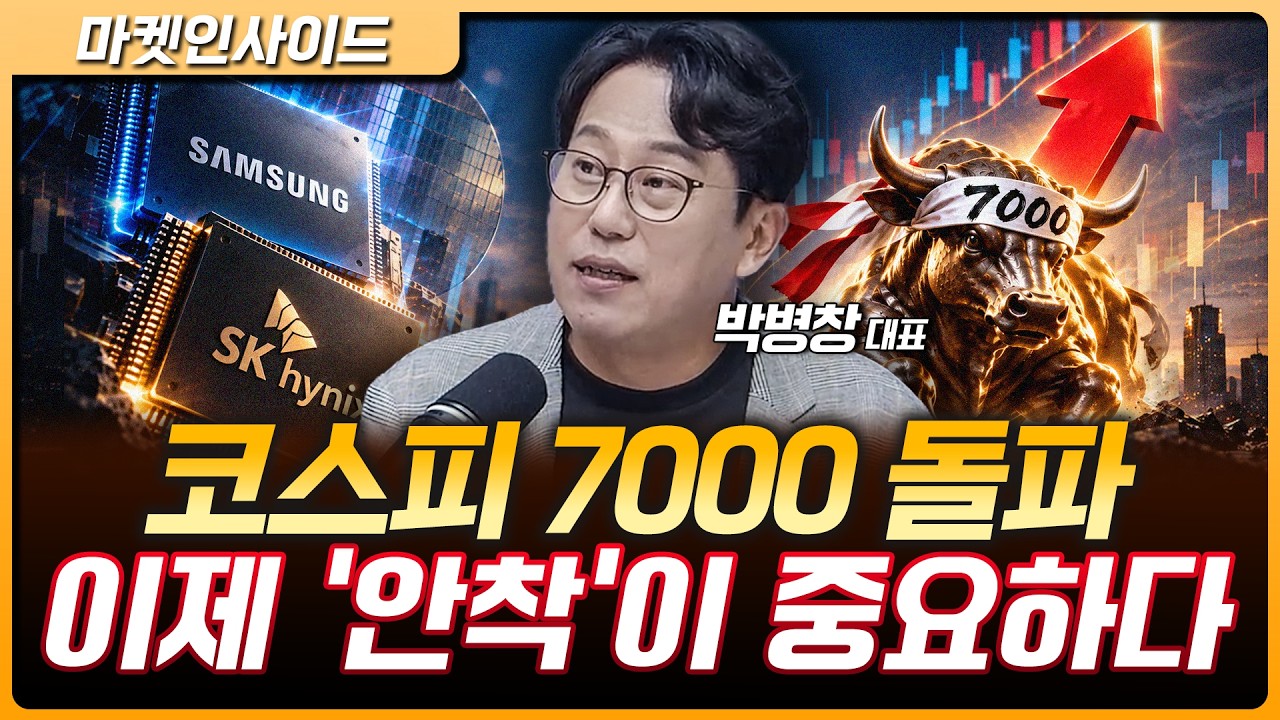 나스닥 신고가에 반도체 급등…코스피 7,000선 ‘안착’ 가능할까? | 박병창 MP파트너스 대표 [마켓 인사이?